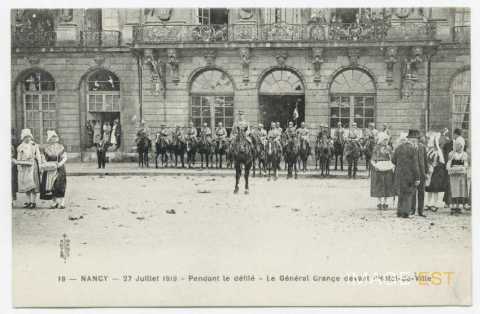 Rentrée du XXe corps (Nancy)