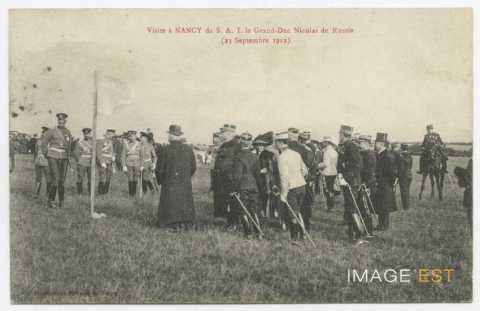 Souvenir de la visite du grand-duc Nicolas de Russie (Nancy)