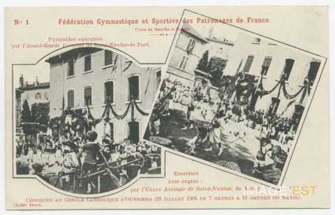 Concours de gymnastique (Nancy)