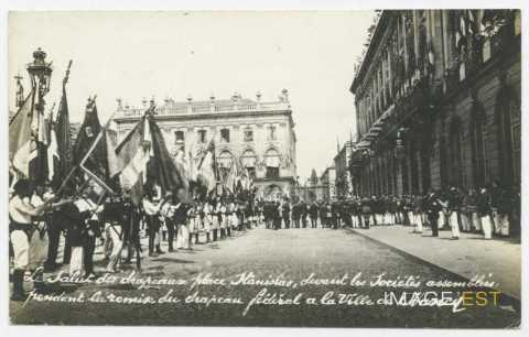 Drapeaux des sociétés de gymnastique (Nancy)