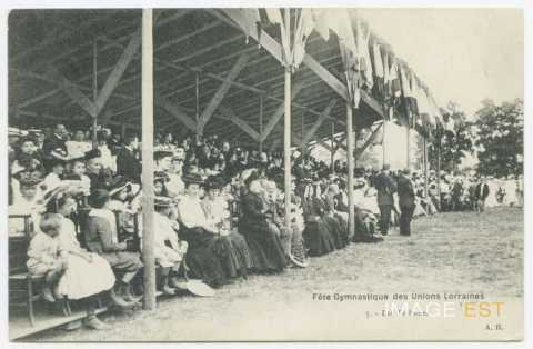 Fête gymnastique des Unions lorraines (Nancy)