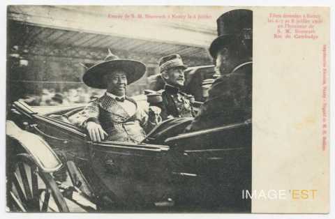 Fêtes en l'honneur du roi Sisowath (Nancy)