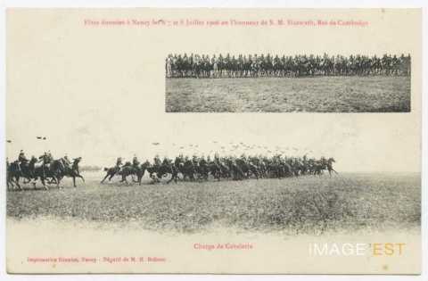 Fêtes en l'honneur du roi Sisowath (Nancy)