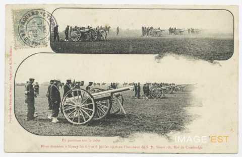 Fêtes en l'honneur du roi Sisowath (Nancy)