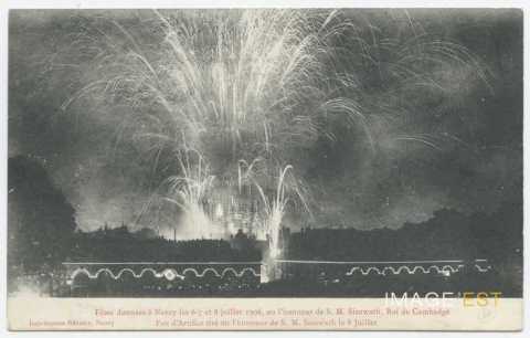 Fêtes en l'honneur du roi Sisowath (Nancy)