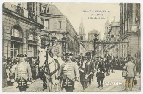 Cavalcade du 21 avril 1913 (Nancy)
