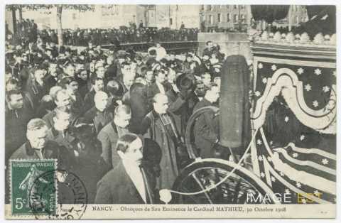 Obsèques du cardinal Mathieu (Nancy)