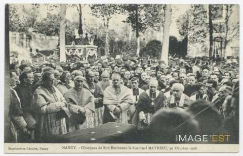 Obsèques du cardinal Mathieu (Nancy)
