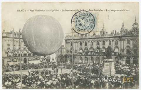Ascension d'un ballon (Nancy)