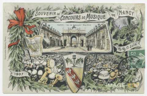 Souvenir du Concours de musique (Nancy)