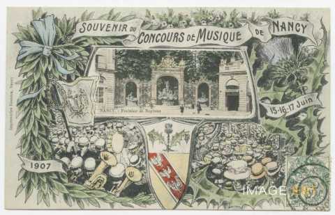 Souvenir du Concours de musique (Nancy)