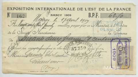 Exposition internationale de l'Est de la France, 1909 (Nancy)