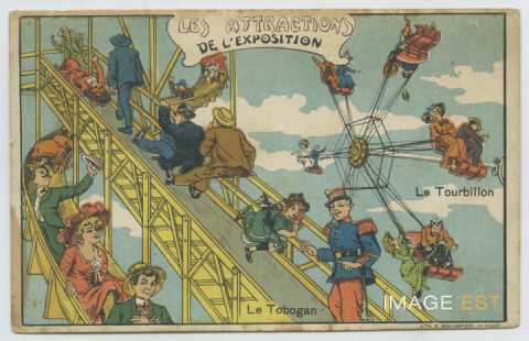 Les attractions de l'Exposition
