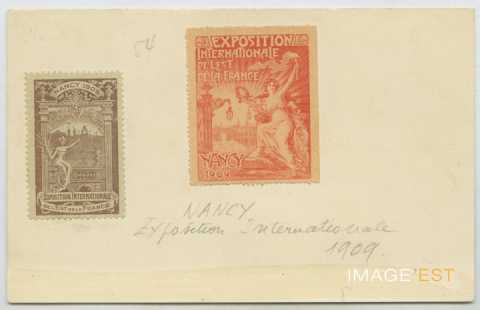 Timbres de l'Exposition de 1909 (Nancy)