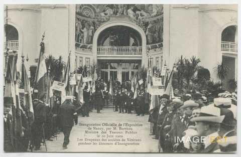 Inauguration officielle de l'Exposition de 1909 (Nancy)