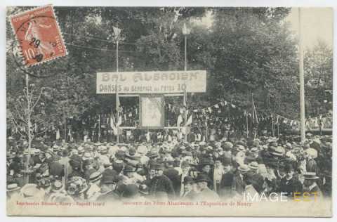 Souvenir des fêtes alsaciennes (Nancy)