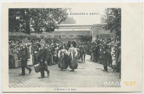 Arrivée des Alsaciens (Nancy)