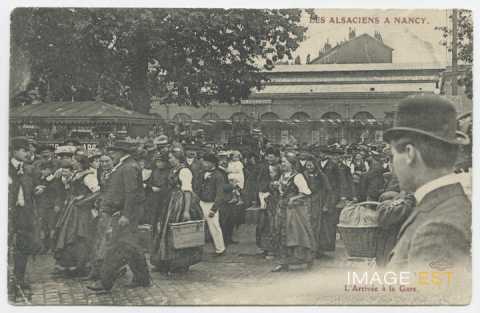 Arrivée des Alsaciens (Nancy)