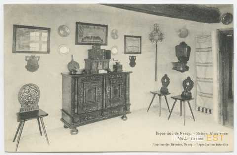 Intérieur maison alsacienne (Nancy)