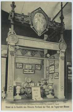 Stand de la Société des Ciments Portland de l'Est (Nancy)