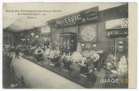 Stand des Établissements Henri Essig (Nancy)