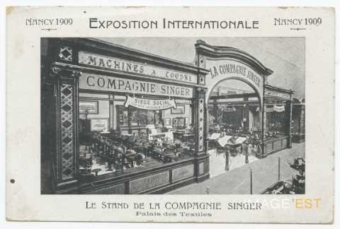 Stand de la Compagnie Singer (Nancy)