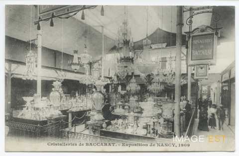 Stand des Cristalleries de Baccarat (Nancy)