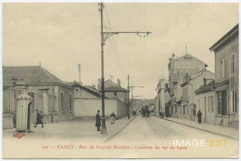Rue sergent Blandan (Nancy)