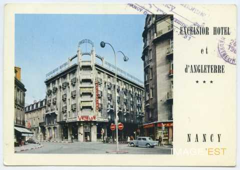 Hôtel Excelsior et hôtel d'Angleterre (Nancy)