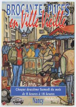 Brocante puces en Ville Vieille