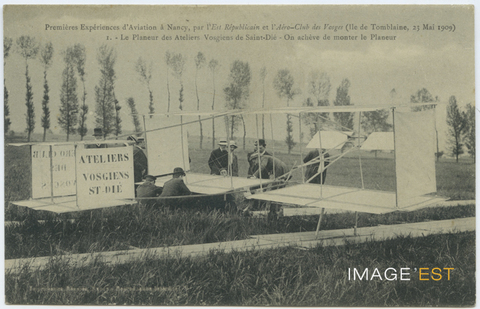 Premières expériences d'aviation (Tomblaine)