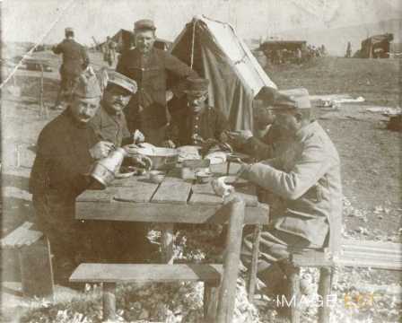 Groupe de soldats français