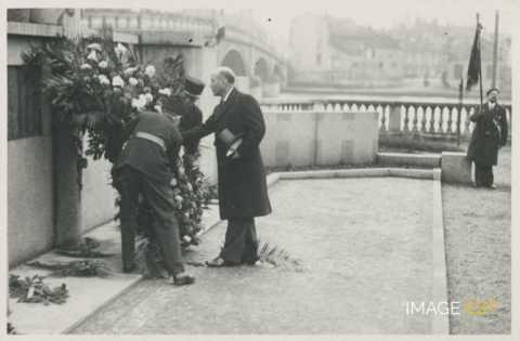 Visite en Lorraine de S. Exc. William C. Bullitt (Pont-à-Mousson)