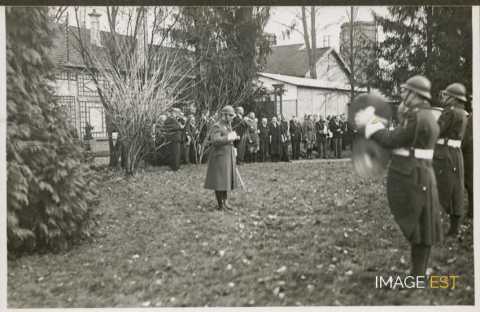 Visite en Lorraine de S. Exc. William C. Bullitt (Pont-à-Mousson)