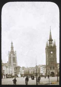 Beffroi et église Saint-Martin (Courtrai)
