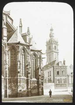 Église Sainte-Waudru et beffroi (Mons)