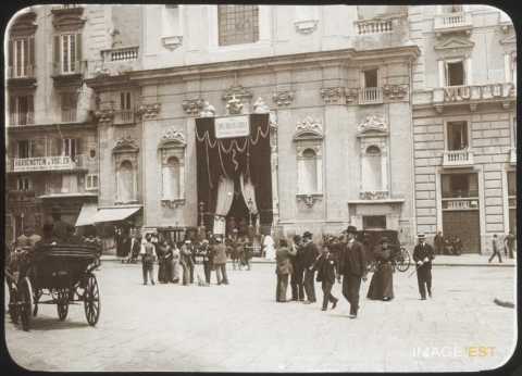 Obsèques de Uberto Von Ludolf (Naples)