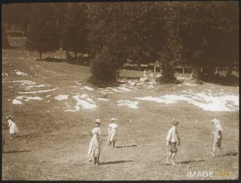 Joueurs de croquet (Les Rasses)