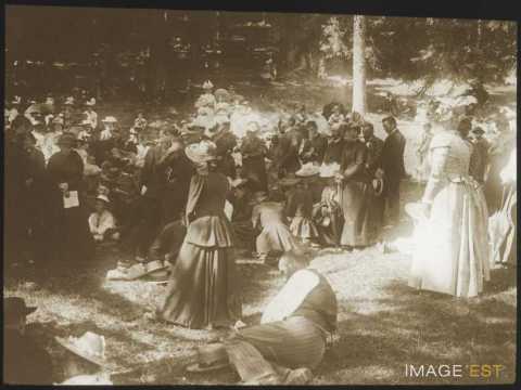 Cérémonie de l'Armée du Salut (Les Rasses)
