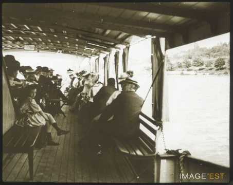 Passagers d'un bateau (Lucerne)