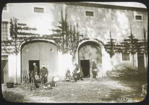 Militaires (Malzéville ?)
