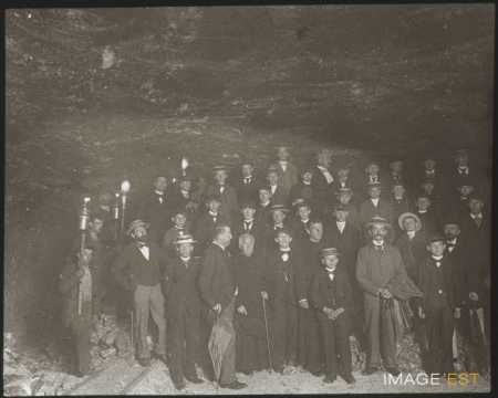 Dans une mine de sel (Varangéville)