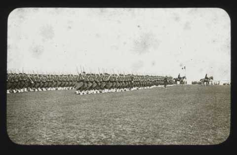 Défile d'infanterie (Malzéville)