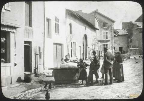 Découpe d'un porc (Liverdun)