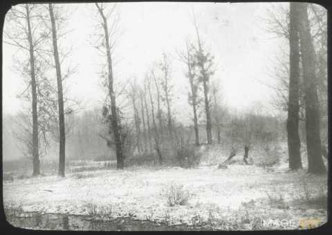 Paysage enneigé (Blainville-sur-l'Eau)