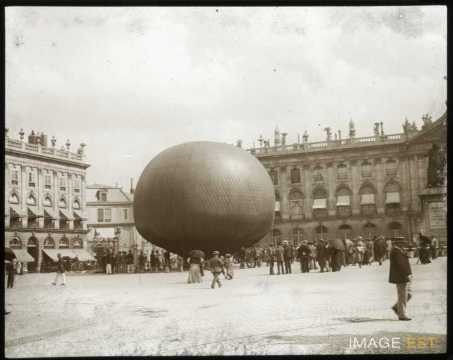 Gonflement d'un ballon (Nancy)