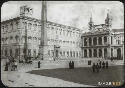 Place et basilique Saint-Jean-de-Latran (Rome)