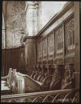 Stalle d'église (Bouxières-aux-Chênes)