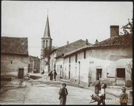 Enfants dans une rue (Belleville)