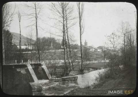 Pont et cours d'eau (Arnaville)